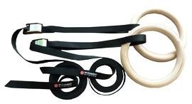 Anneaux de gymnastique Power System Gymnastic Wooden Rings