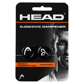 Antivibrateur Head Djokovic Dampener Black 2 Pack