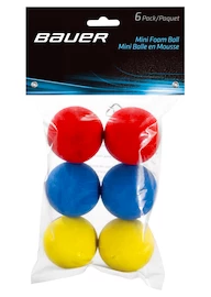 Balles Bauer Mini Foam Ball - 6 Pack