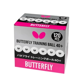Balles Butterfly Training Ball 40+ White (120 pack)