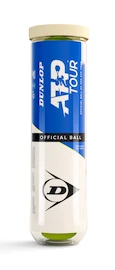 Balles de tennis Dunlop ATP Tour (4 Pack)