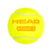 Balles de tennis pour enfant Head  Stage 2 Orange 72B