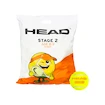 Balles de tennis pour enfant Head  Stage 2 Orange 72B