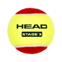 Balles de tennis pour enfant Head  Stage 3 Red 3B