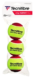 Balles de tennis pour enfant Tecnifibre My New Ball 3 pcs