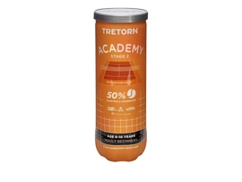 Balles de tennis pour enfant Tretorn Academy Orange (3 Pack)