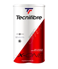 Balles de tennis Tecnifibre X-One Bipack (2x4 Pack)
