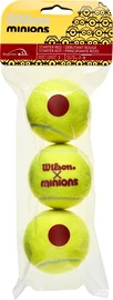 Balles de tennis Wilson Minions Stage 3 Red (3 pcs)