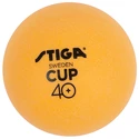 Balles Stiga Cup 40+ ABS Orange