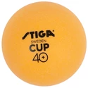 Balles Stiga  Cup 40+ ABS Orange