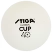 Balles Stiga  Cup 40+ ABS White