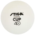 Balles Stiga Cup 40+ ABS White