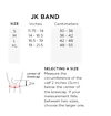 Bandage du genou Zamst JK-Band