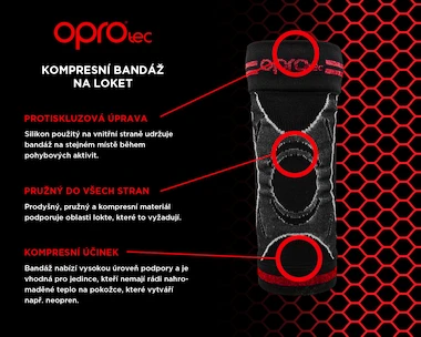 Bandage pour le coude OPROtec  TEC5748