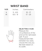 Bandage pour poignet Zamst Wrist Band
