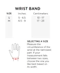 Bandage pour poignet Zamst  Wrist Band