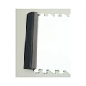 Bande pour terminer la glace synthétique WinnWell  HOCKEY TILE EDGING REBOUNDING FOAM 17.5" x 1" GREY