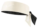 Bandeau Nike  M Dri-Fit Head Tie Reversible Black/Light Bone/White