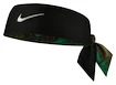 Bandeau Nike  M Dri-Fit Head Tie Reversible Rough Green/Black/White