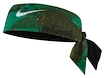Bandeau Nike  M Dri-Fit Head Tie Reversible Rough Green/Black/White