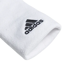 Bandeaux anti-sueur adidas  Tennis Wristband Large White