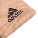 Bandeaux anti-sueur adidas  Tennis Wristband Small Ambient Blush/Black