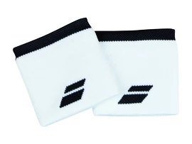Bandeaux anti-sueur Babolat Logo Wristband White/Rabbit (2 ks)