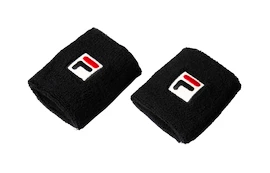 Bandeaux anti-sueur Fila Wristband Osten (2 pack) Black