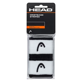 Bandeaux anti-sueur Head Wristband STRIPED 2.5 Black/White