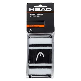 Bandeaux anti-sueur Head Wristband STRIPED 5 Black/White