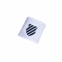 Bandeaux anti-sueur K-Swiss  Wristband Shield White/Blue (2 ks)