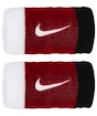 Bandeaux anti-sueur Nike  Swoosh Doublewide Wristbands White/University Red
