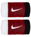 Bandeaux anti-sueur Nike  Swoosh Doublewide Wristbands White/University Red
