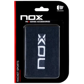 Bandeaux anti-sueur NOX 2 Blue/White Logo Wristbands