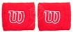 Bandeaux anti-sueur Wilson  Wristband 2.5´´ Red (2 Pack)