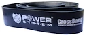 Bandes caoutchouc de musculation Power System  Cross Band Level 5 noir