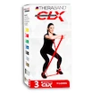 Bandes de caoutchouc de musculation Thera-Band CLX rouge (épaisseur moyenne)
