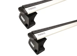 Barres de toit Thule avec EVO WingBar Audi A4 Avant 5-dr Estate avec barres de toit intégrées 08-15