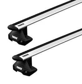 Barres de toit Thule avec EVO WingBar Audi A6 4-dr Berline avec un toit nu 11-18