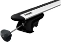 Barres de toit Thule avec EVO WingBar Audi A6 Allroad 5-dr Estate avec barres de toit (hagus) 06-23