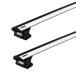 Barres de toit Thule avec EVO WingBar Audi e-tron 5-dr SUV avec barres de toit intégrées 19-23