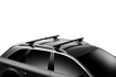 Barres de toit Thule avec EVO WingBar Black Audi A4 Allroad 5-dr Estate avec barres de toit (hagus) 08-15