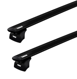 Barres de toit Thule avec EVO WingBar Black BMW 3-series 2-dr Coupé avec des points fixes 01-05