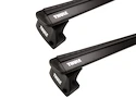 Barres de toit Thule avec EVO WingBar Black Chevrolet Equinox EV 5-dr SUV avec barres de toit intégrées 24+