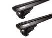 Barres de toit Thule avec EVO WingBar Black Dacia Dokker 4-dr Fourgon avec barres de toit (hagus) 12+