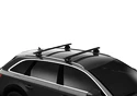 Barres de toit Thule avec EVO WingBar Black Land Rover Range Rover Sport 5-dr SUV avec barres de toit intégrées 14-23