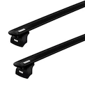Barres de toit Thule avec EVO WingBar Black Mercedes Benz Sprinter H2 4-dr Fourgon avec T-Profil 06-24