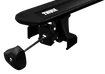 Barres de toit Thule avec EVO WingBar Black Peugeot 5008 5-dr MPV avec barres de toit intégrées 09-17