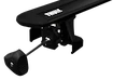 Barres de toit Thule avec EVO WingBar Black Peugeot Partner 5-dr Fourgon avec des points fixes 19-24