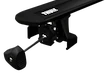 Barres de toit Thule avec EVO WingBar Black Renault Master (X62) 4-dr Fourgon avec des points fixes 10-24